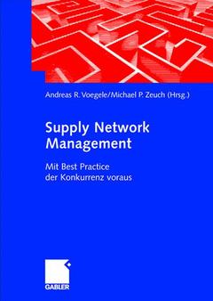 Couverture de l’ouvrage Supply Network Management