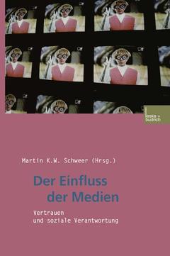 Cover of the book Der Einfluss der Medien