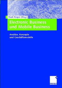 Couverture de l’ouvrage Electronic Business und Mobile Business