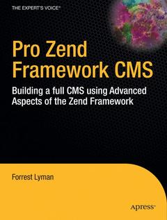 Couverture de l’ouvrage Pro Zend Framework Techniques