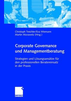 Couverture de l’ouvrage Corporate Governance und Managementberatung