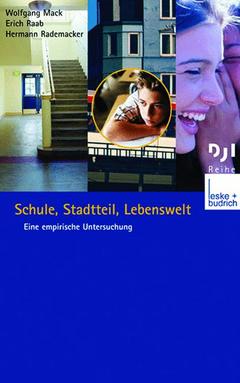 Couverture de l’ouvrage Schule, Stadtteil, Lebenswelt
