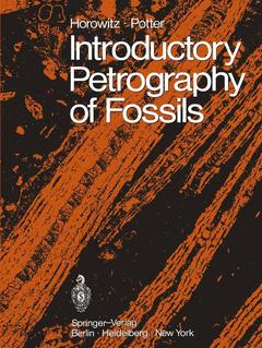 Couverture de l’ouvrage Introductory Petrography of Fossils
