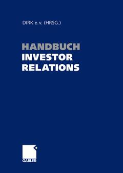 Couverture de l’ouvrage Handbuch Investor Relations