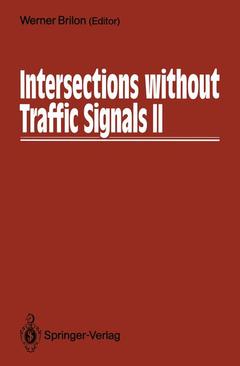 Couverture de l’ouvrage Intersections without Traffic Signals II