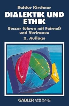 Couverture de l’ouvrage Dialektik und Ethik