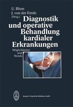 Couverture de l’ouvrage Diagnostik und operative Behandlung kardialer Erkrankungen