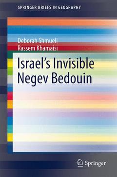Couverture de l’ouvrage Israel's Invisible Negev Bedouin