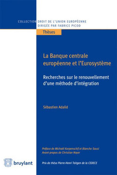 Cover of the book La banque centrale européenne et l'Eurosystème