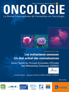 Cover of the book Oncologie Vol. 17 N° 3 - Mars 2015