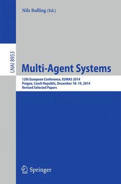 Couverture de l’ouvrage Multi-Agent Systems