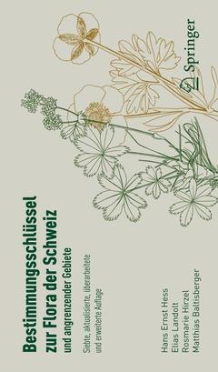 Couverture de l’ouvrage Bestimmungsschlüssel zur Flora der Schweiz und angrenzender Gebiete