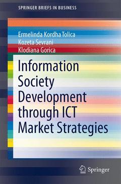 Couverture de l’ouvrage Information Society Development through ICT Market Strategies