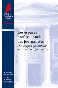 Couverture de l’ouvrage LES ESPACES PROFESSIONNELS DES JOURNALISTES