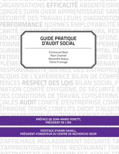 Couverture de l’ouvrage Guide Pratique d'Audit Social de Conformité