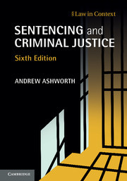 Couverture de l’ouvrage Sentencing and Criminal Justice