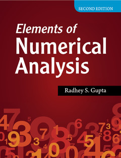 Couverture de l’ouvrage Elements of Numerical Analysis