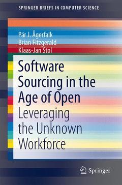 Couverture de l’ouvrage Software Sourcing in the Age of Open