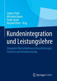 Couverture de l’ouvrage Kundenintegration und Leistungslehre