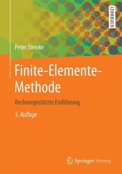 Cover of the book Finite-Elemente-Methode