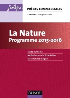 Cover of the book La Nature - Programme 2015-2016 