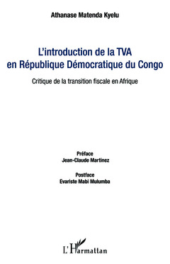 Couverture de l’ouvrage L'introduction de la TVA en République Démocratique du Congo
