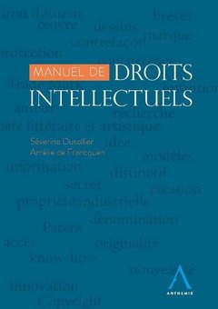 Cover of the book manuel de droits intellectuels
