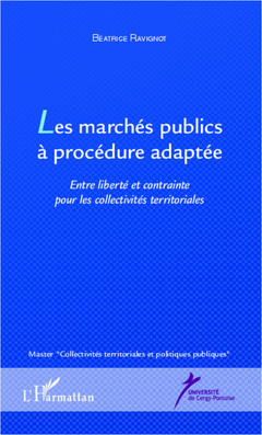 Couverture de l’ouvrage Les marchés publics à procédure adaptée