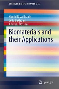 Cover of the book Biomaterials and Their Applications