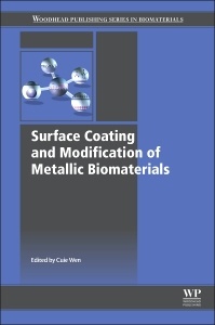 Couverture de l’ouvrage Surface Coating and Modification of Metallic Biomaterials