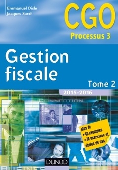Cover of the book Gestion fiscale 2015-2016. Manuel