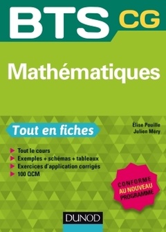 Couverture de l’ouvrage Mathématiques - BTS CG - Conforme à la réforme
