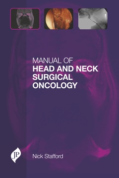 Cover of the book Manual of Head and Neck Surgical Oncology