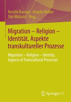 Couverture de l’ouvrage Migration – Religion – Identität. Aspekte transkultureller Prozesse
