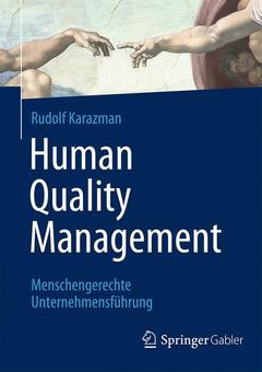 Cover of the book Human Quality Management