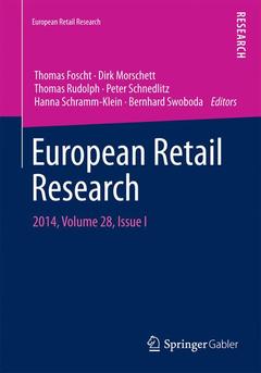 Couverture de l’ouvrage European Retail Research