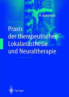 Couverture de l’ouvrage Praxis der therapeutischen Lokalanästhesie und Neuraltherapie