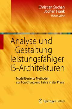 Cover of the book Analyse und Gestaltung leistungsfähiger IS-Architekturen