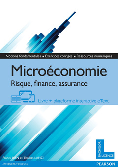 Couverture de l’ouvrage Microéconomie - Risque, Finance, assurance