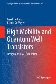 Couverture de l’ouvrage High Mobility and Quantum Well Transistors