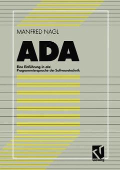 Couverture de l’ouvrage ADA