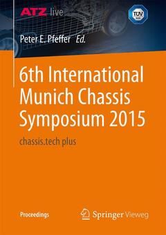 Couverture de l’ouvrage 6th International Munich Chassis Symposium 2015