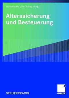 Cover of the book Alterssicherung und Besteuerung