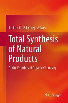 Couverture de l’ouvrage Total Synthesis of Natural Products