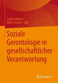 Cover of the book Soziale Gerontologie in gesellschaftlicher Verantwortung