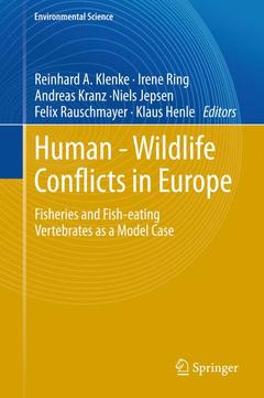 Couverture de l’ouvrage Human - Wildlife Conflicts in Europe