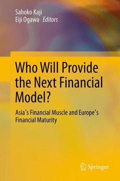 Couverture de l’ouvrage Who Will Provide the Next Financial Model?