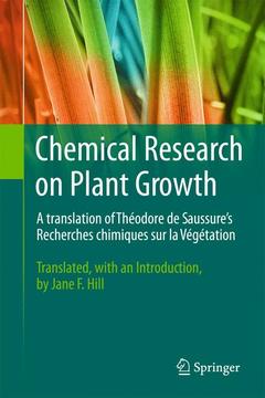 Couverture de l’ouvrage Chemical Research on Plant Growth