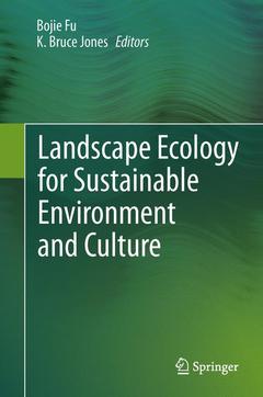 Couverture de l’ouvrage Landscape Ecology for Sustainable Environment and Culture