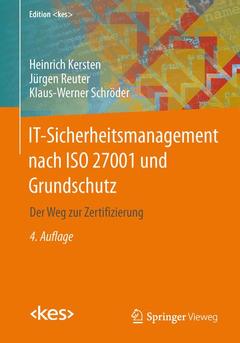 Couverture de l’ouvrage IT-Sicherheitsmanagement nach ISO 27001 und Grundschutz